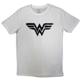 DC Comics: Wonder Woman - Black Paint Logo T-Shirt