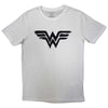 DC Comics: Wonder Woman - Black Paint Logo T-Shirt