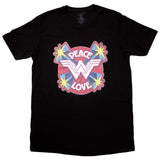 DC Comics: Wonder Woman Peace & Love T-Shirt