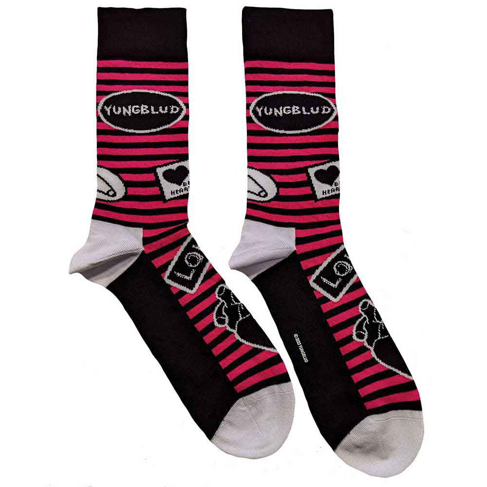 Yungblud: Symbols (UK Size 4 - 7) Strømper – officielt merchandise