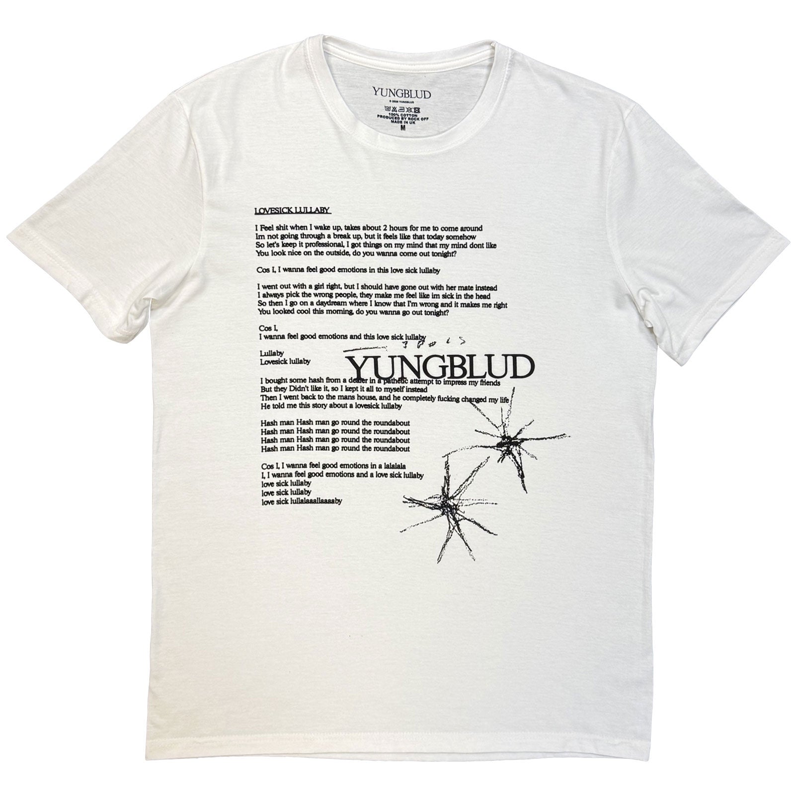 Yungblud: Lovesick Lullaby T-shirt – officielt merchandise
