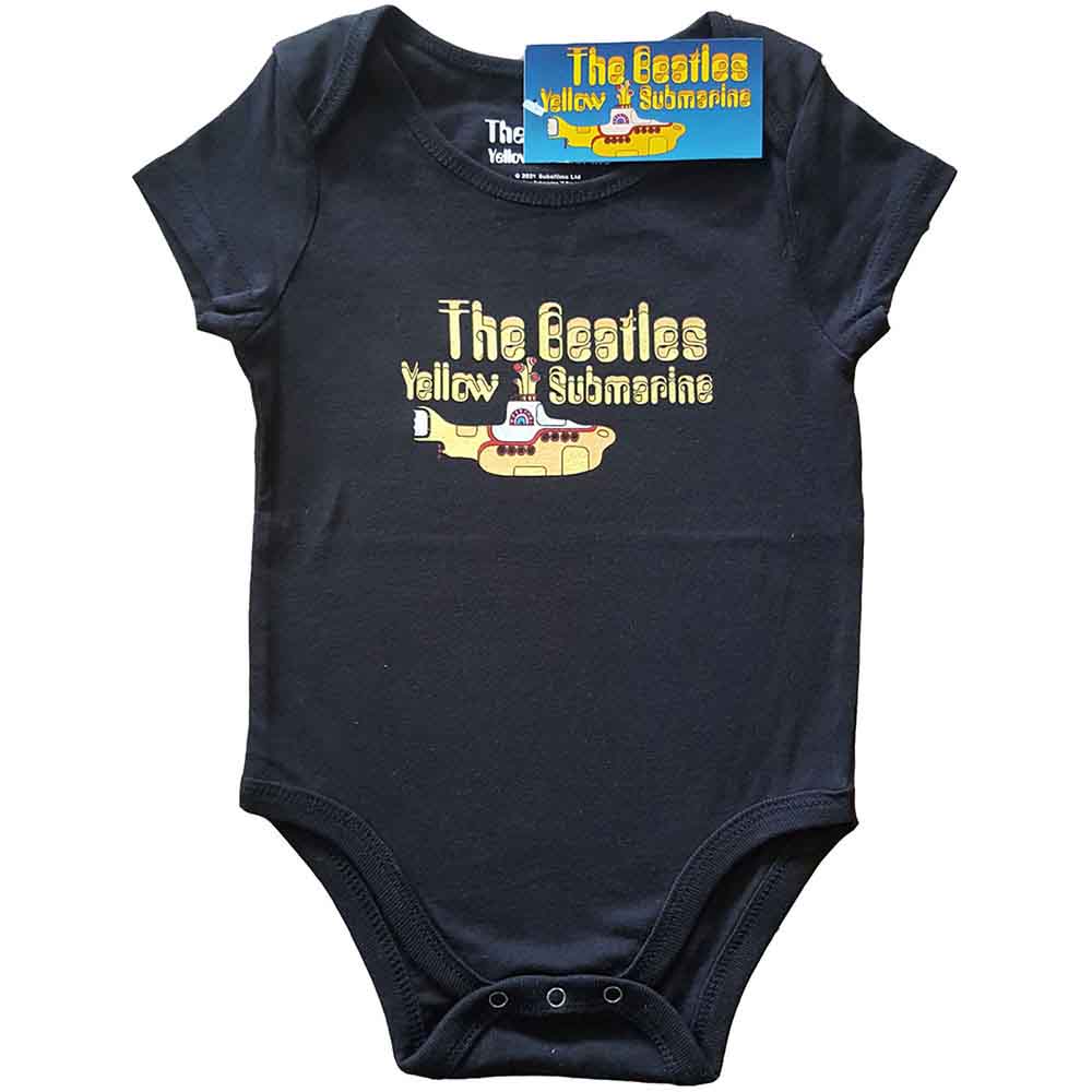 The Beatles: Yellow Submarine Logo & Sub Babywear – officielt merchandise