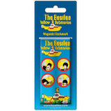 The Beatles: Yellow Submarine Portholes Magnet – officielt merchandise