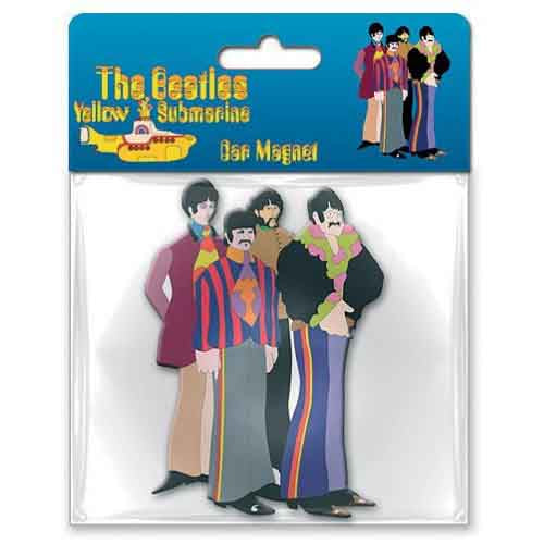 The Beatles: Yellow Submarine Sub Band Car Rubber Magnet