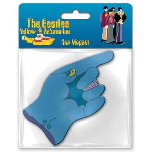 The Beatles: Yellow Submarine Flying Glove Magnet – officielt merchandise