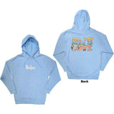 The Beatles: All You Need Is Love (Light Blue) Hoodie – officielt merchandise