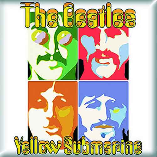 The Beatles: Yellow Submarine Sea of Science 1 Magnet – officielt merchandise