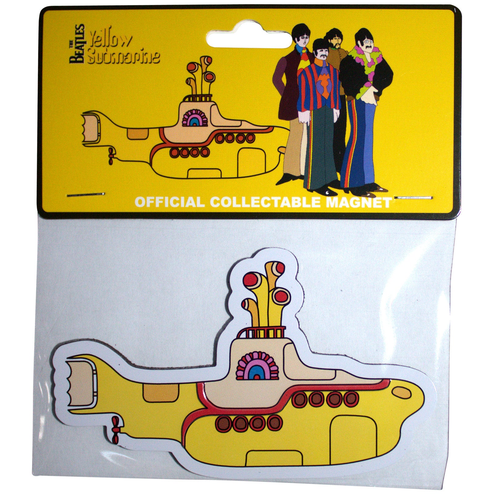 The Beatles: Yellow Submarine Embossed Premium Fridge Magnet