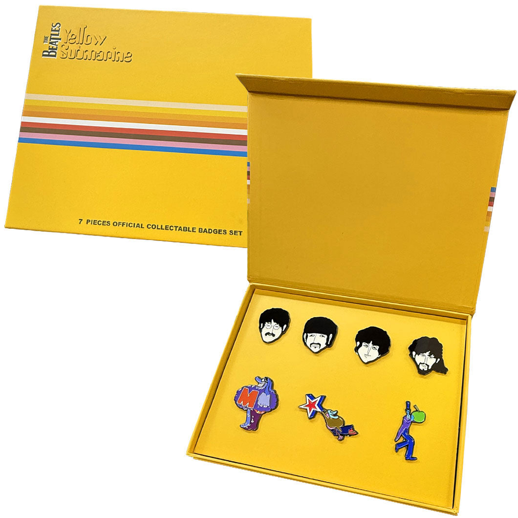 The Beatles: Yellow Submarine Characters Mini Pin Badge Set
