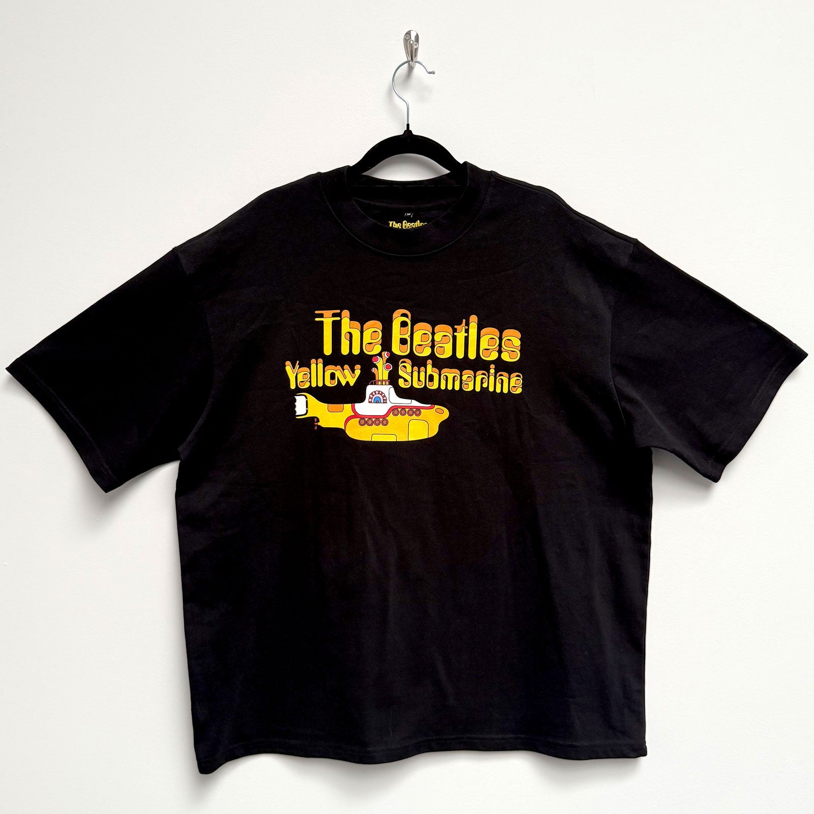 The Beatles: Logo & Sub Oversized Boxy T-Shirt
