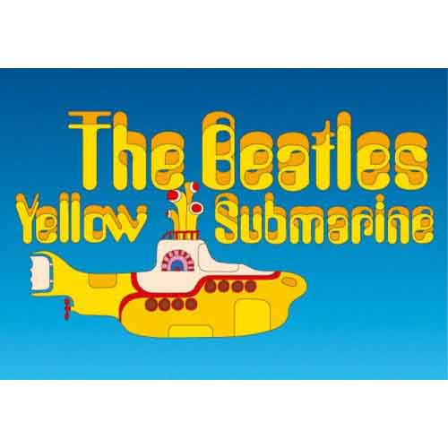 The Beatles: Submarine Stationery – officielt merchandise