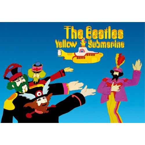 The Beatles: Yellow Submarine Band 1 Stationery – officielt merchandise