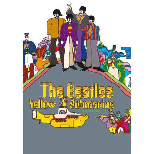 The Beatles: Yellow Submarine Album Cover Stationery – officielt merchandise
