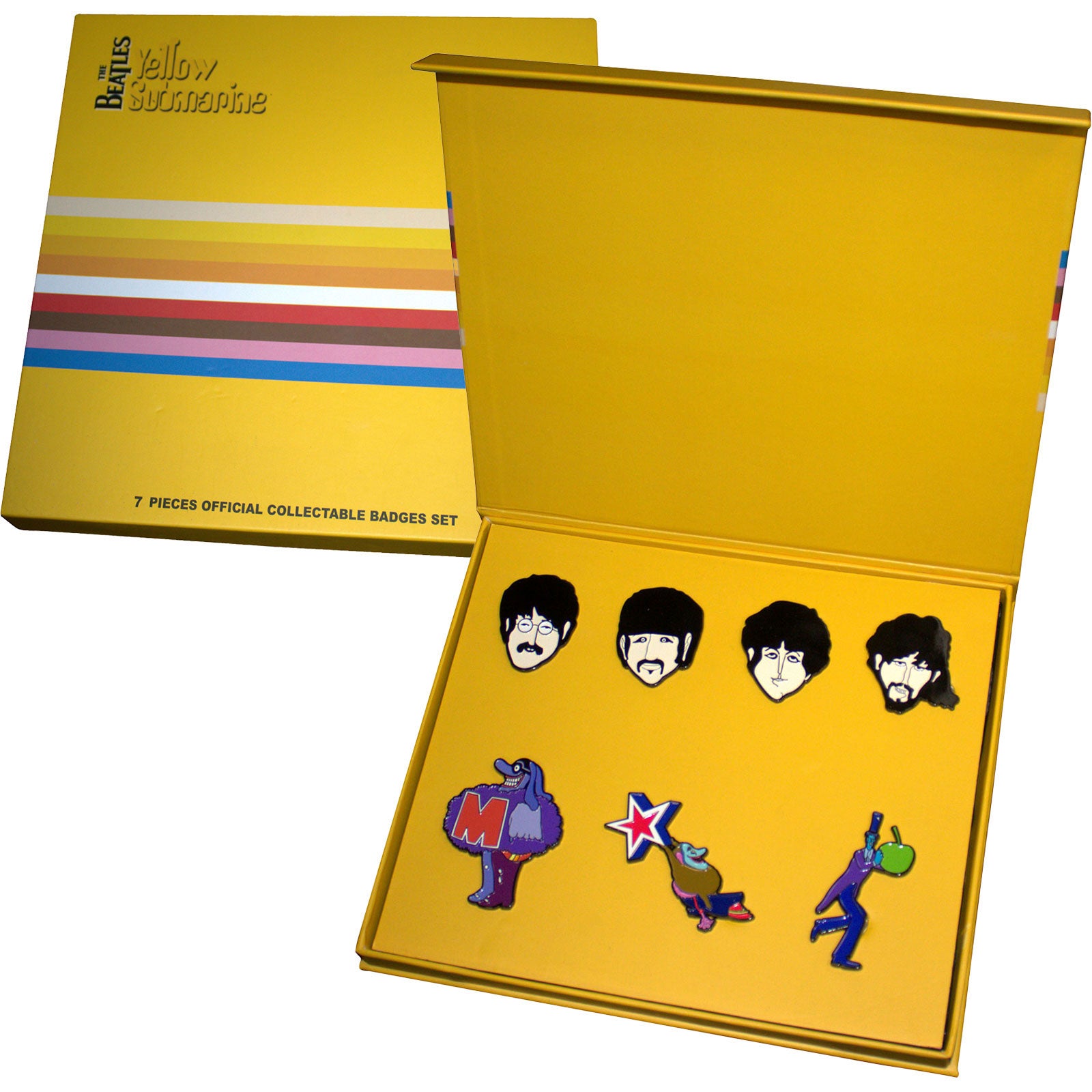 The Beatles: Yellow Submarine Characters Pin Badge Set