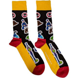 The Beatles: Portholes & Characters Ankle Socks