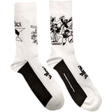 The Beatles: Good v Evil (UK Size 7 - 11) Strømper – officielt merchandise