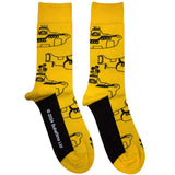 The Beatles: Sub Outline Repeat (UK Size 4 - 7) Strømper – officielt merchandise