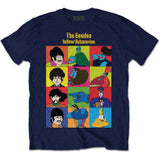 The Beatles: Yellow Submarine Sub Characters T-shirt – officielt merchandise