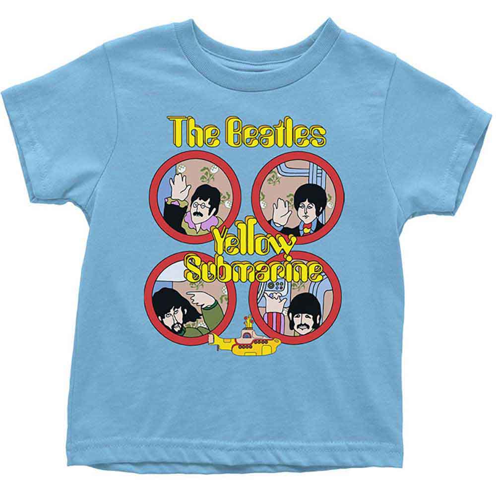 The Beatles: Yellow Submarine Portholes T-shirt – officielt merchandise