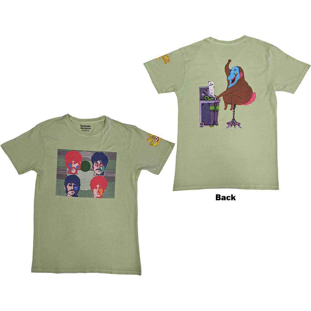 The Beatles: Yellow Submarine Magic Piano T-shirt – officielt merchandise