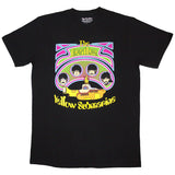 The Beatles: Yellow Submarine Heads in Circles v2 T-Shirt