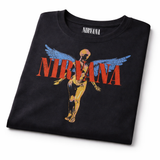 Nirvana: Angelic T-shirt - sort unisex