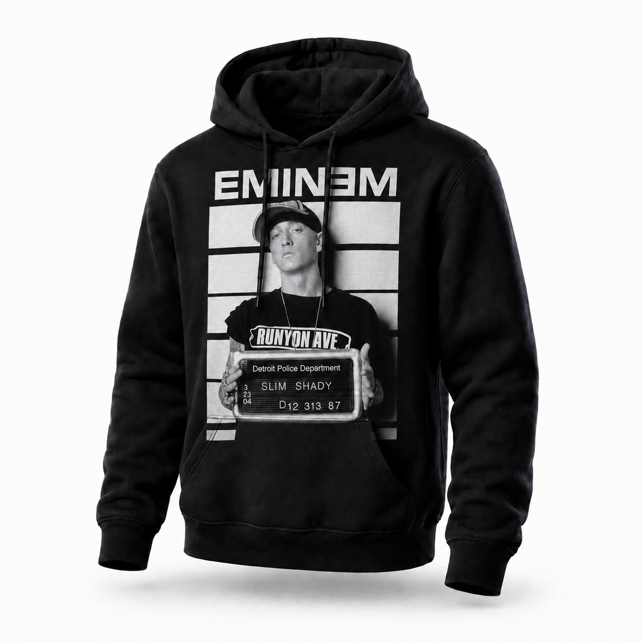 Eminem: Arrest Hoodie - Sort