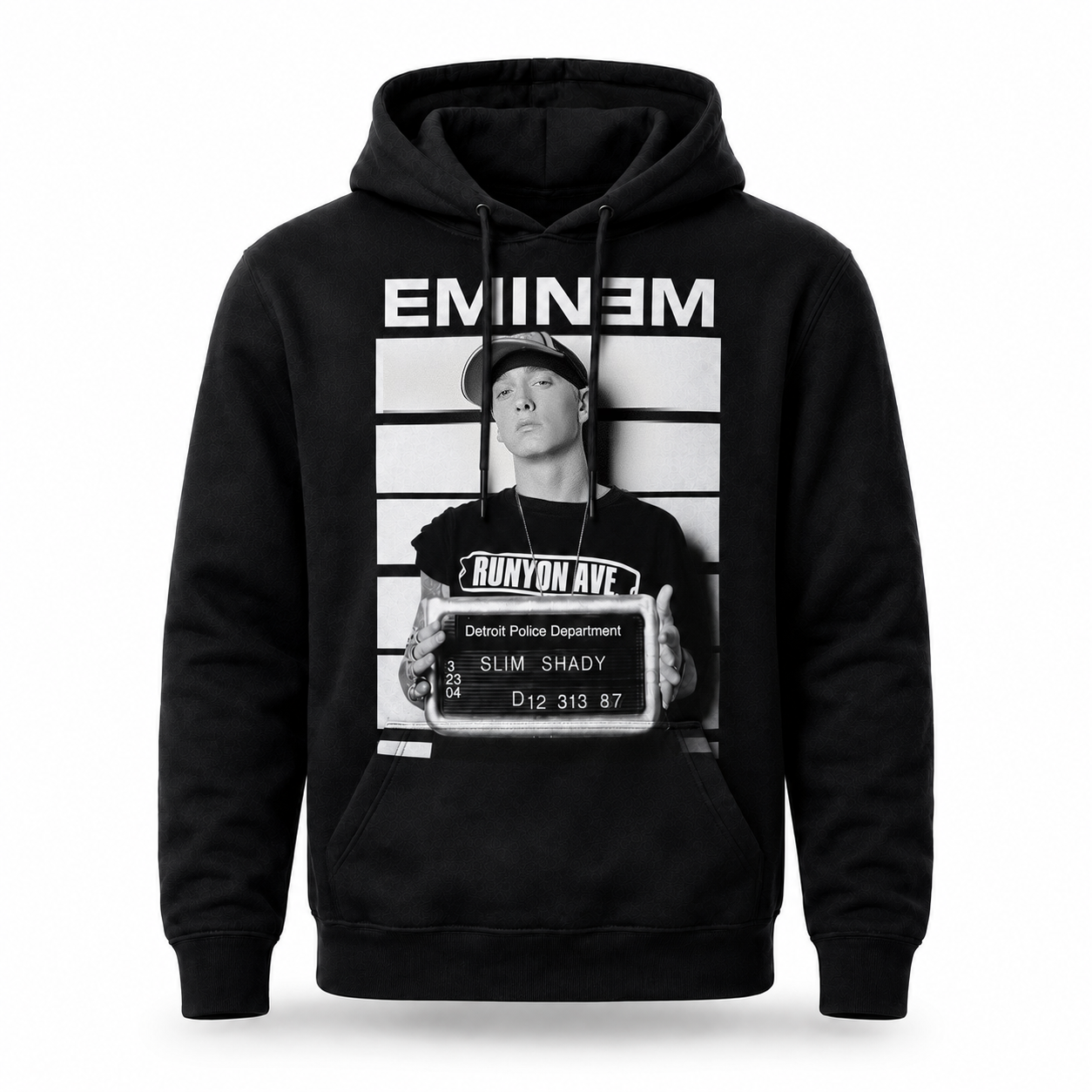 Eminem: Arrest Hoodie - Sort
