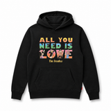 The Beatles: AYNIL Stacked Hoodie - Sort