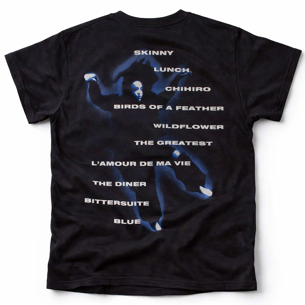 Billie Eilish: Hit Me Hard And Soft Tracklist T-Shirt (Ryg Print)