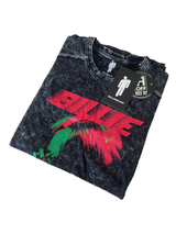Billie Eilish: Hands face T-shirt - Snow Washed (Unisex)