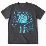 Billie Eilish: Neon Graffiti Logo T-Shirt