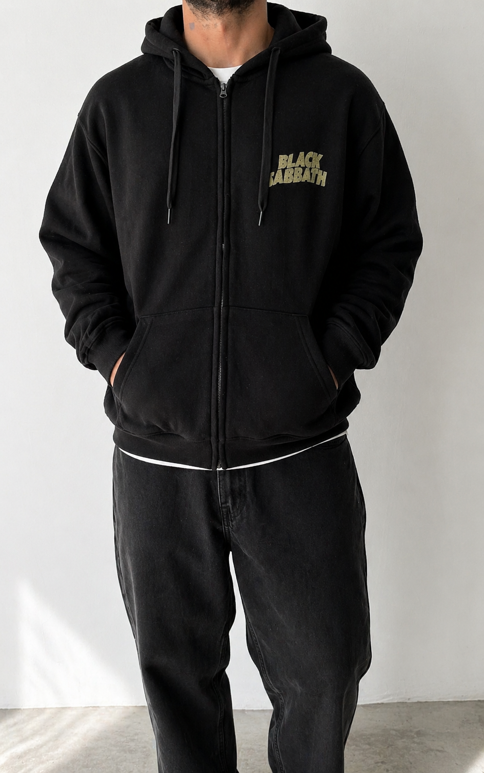 Black Sabbath: Tour 1978 Hoodie - Med lynlås