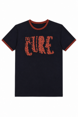 The Cure: Logo Ringer T-Shirt