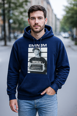 Eminem: Arrest Pullover Hoodie Blå