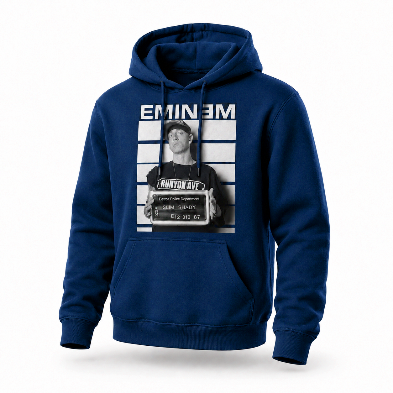 Eminem: Arrest Pullover Hoodie - Blå