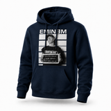Eminem: Arrest Pullover Hoodie - Marineblå