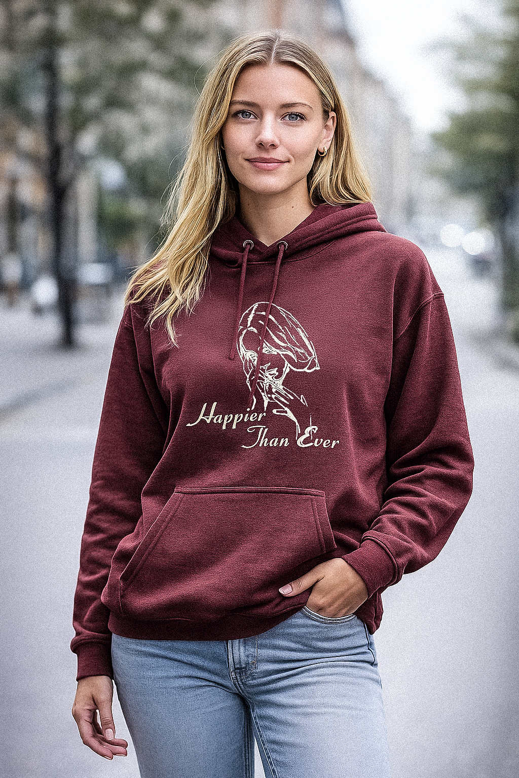 Billie Eilish: Happier Than Ever Pullover Hoodie