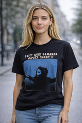 Billie Eilish: Hit Me Hard And Soft Tracklist T-Shirt (Ryg Print)