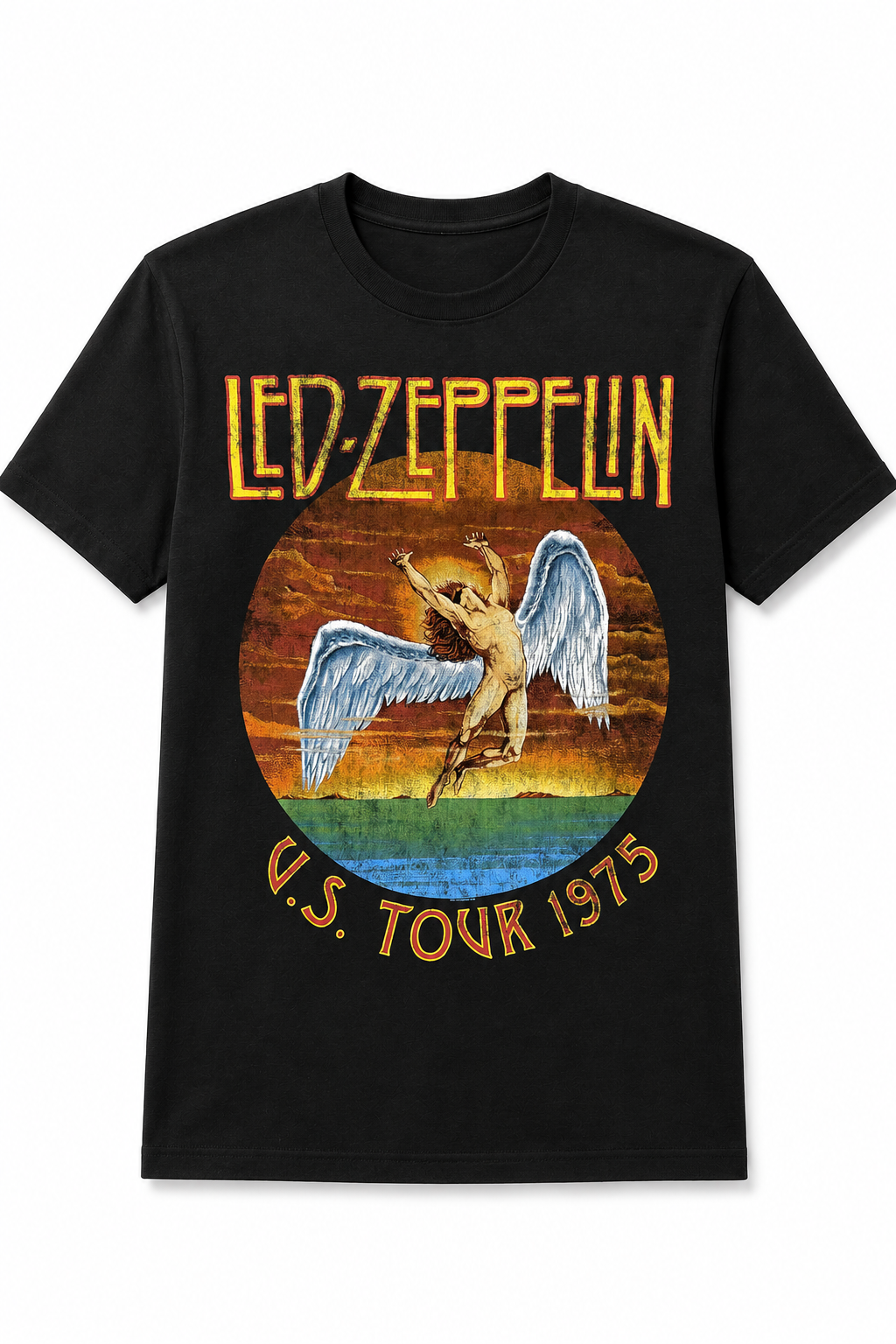 Led Zeppelin: USA Tour '75. T-shirt