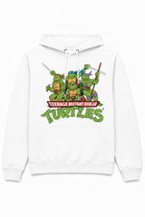 Ninja Turtles: Distressed Group Hoodie