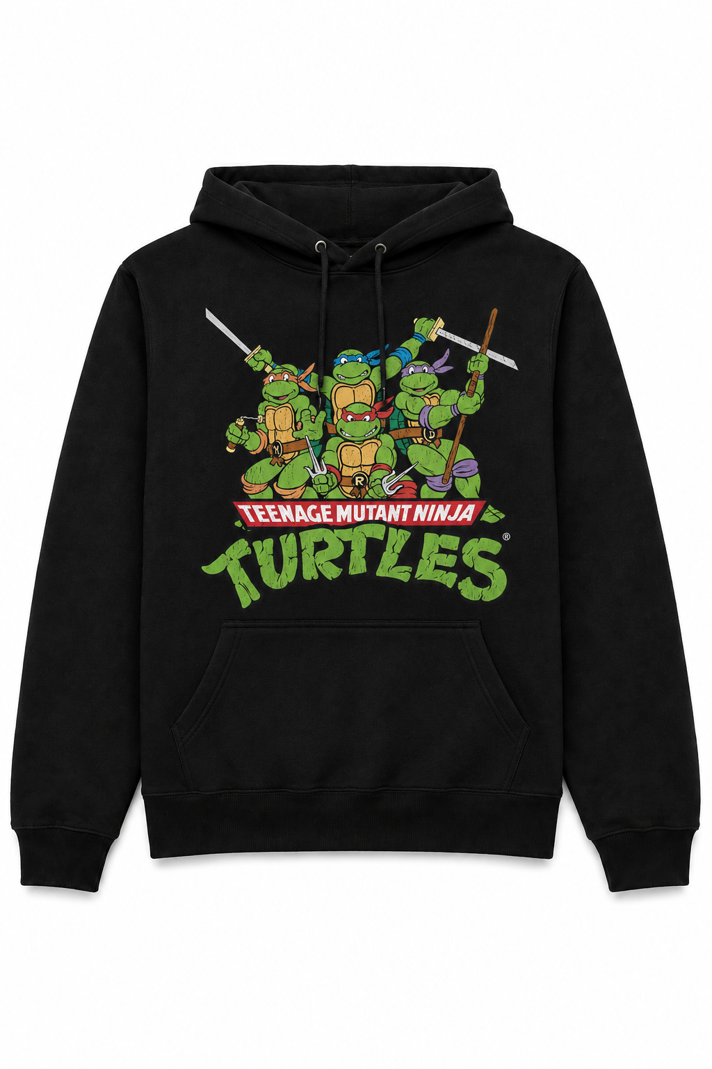 Ninja Turtles: Distressed Group Hoodie
