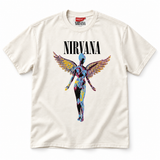 Nirvana: In Utero Angel (Natural) T-shirt – natur