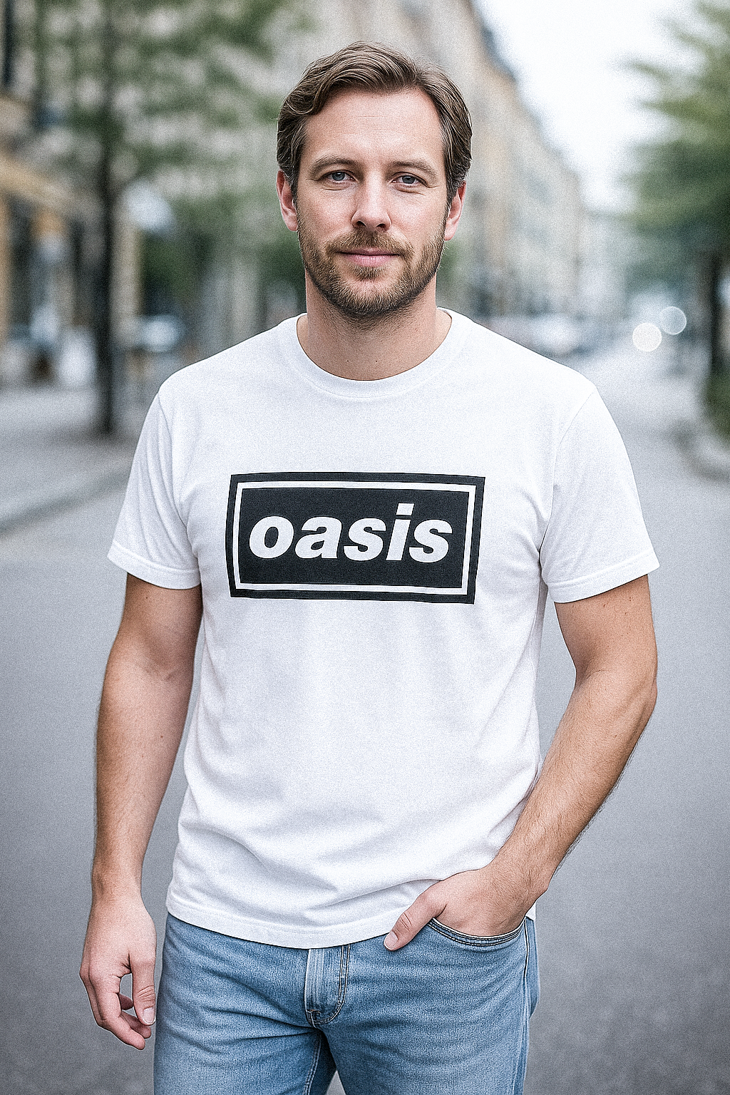Oasis Decca Logo T-shirt