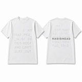 Radiohead: Trapped T-Shirt (inkl. print på bagside)