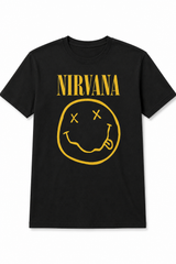 Nirvana: Yellow Smiley T-shirt