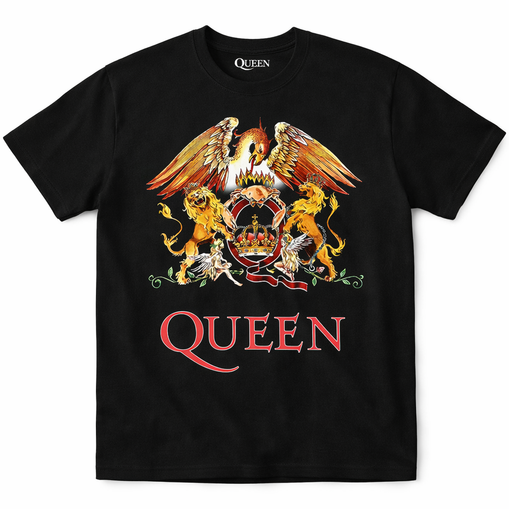 Queen: Classic Crest T-shirt Unisex