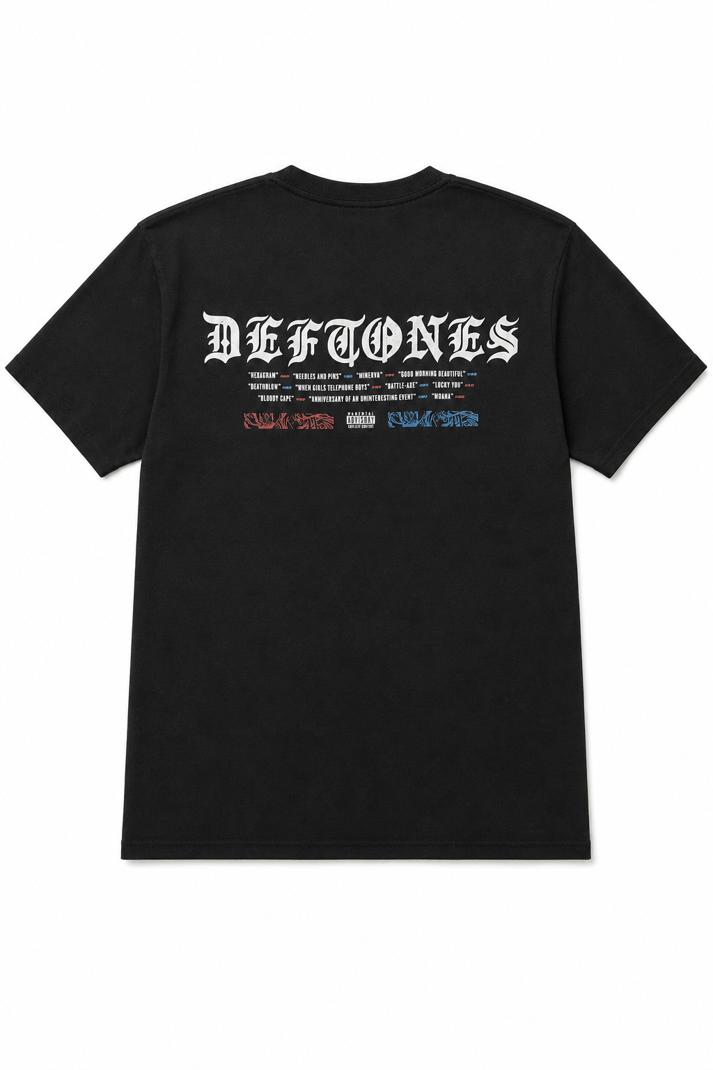 Deftones: Static Skull T-shirt (inkl. ryg print)