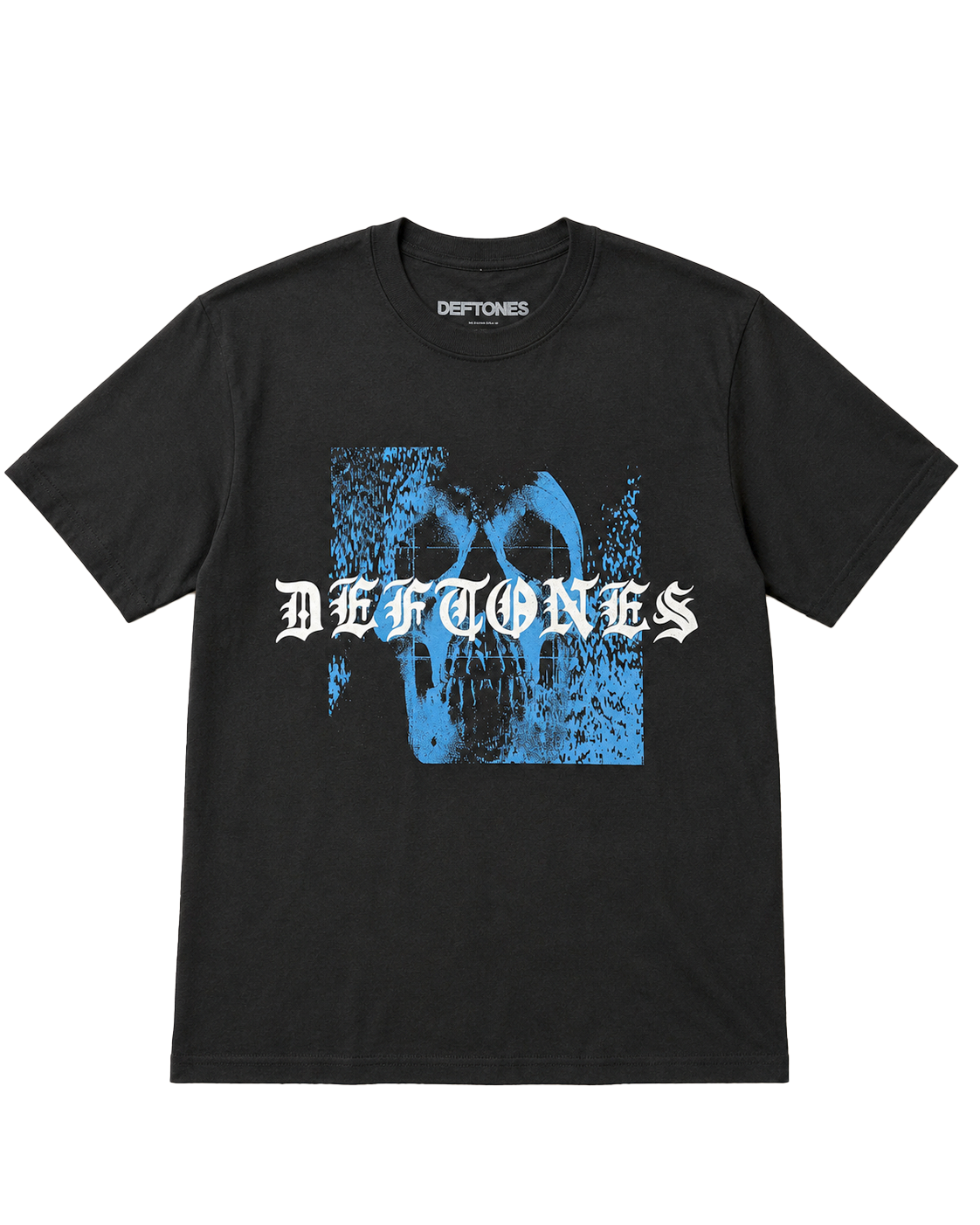 Deftones: Static Skull T-shirt (inkl. ryg print)