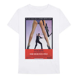 James Bond 007: For Your Eyes Poster T-Shirt